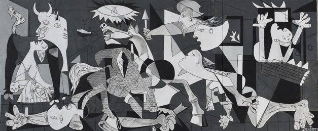 Quijote en el Guernica Estepona Murals  © 