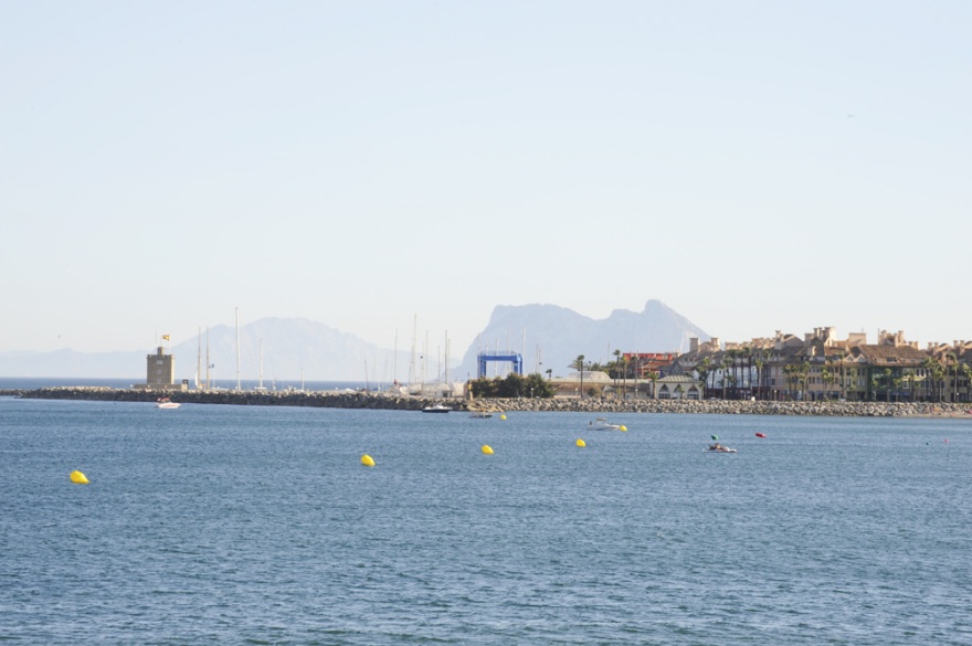 View of Sotogrande Marina from Torreguadiaro