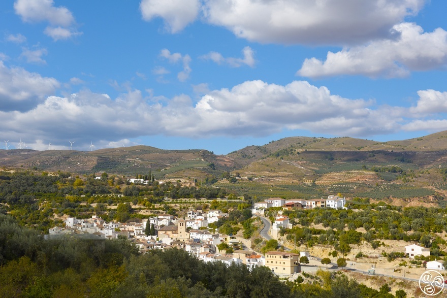 The white village of Salares in the province of Granada © Michelle Chaplow