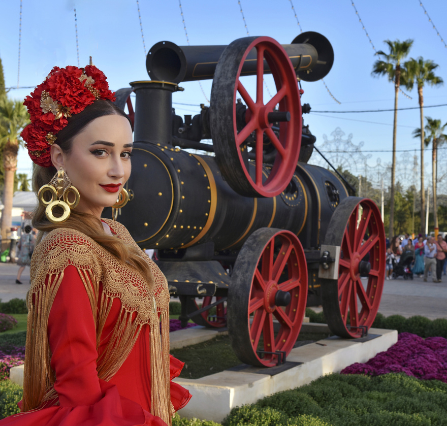 The feria season in Andalucia, starts in Seville in April and closes in October in San Pedro de Alcanatra © Michelle Chaplow