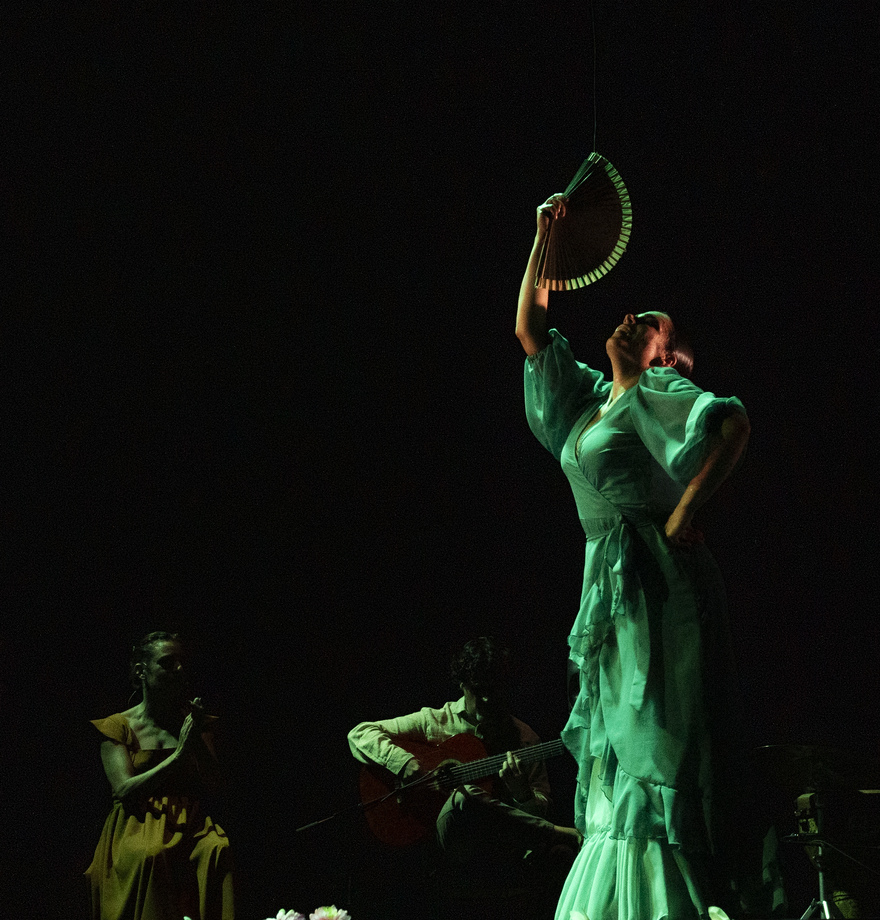 And for some entertainment pulsating with passion and yearning, it has to be flamenco © Michelle Chaplow