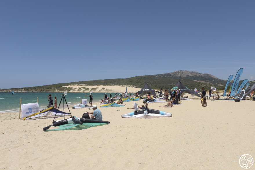 Easy access for for all on the golden sands of Tarifa © Michelle Chaplow