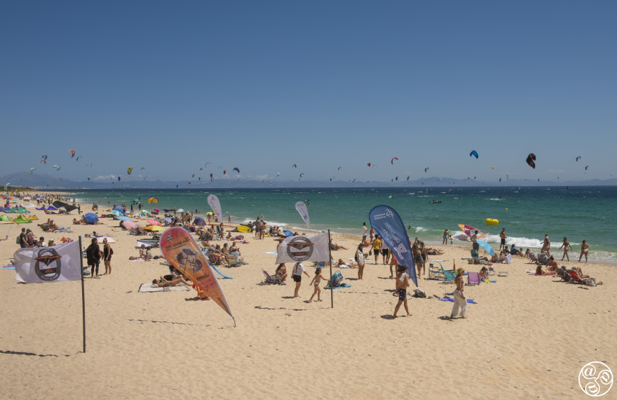 Valdevaqueras beach Tarifa, the loaction for the GWA Tarifa Wing Pro 2026 © Michelle Chaplow