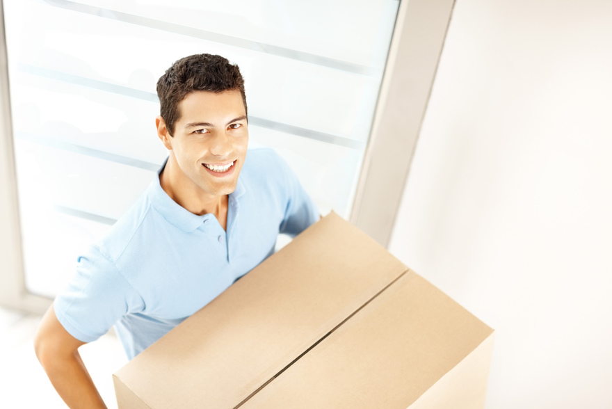 Take the stress out of your move, with a professional removals company © stock