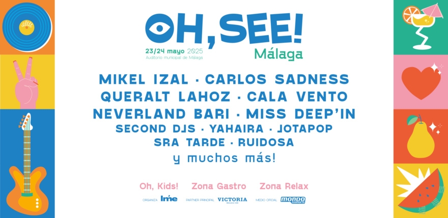 Oh See Malaga 2025 poster