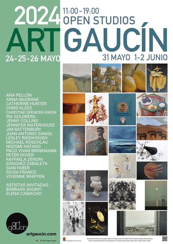 Art Gaucin Open Studio 2024 poster