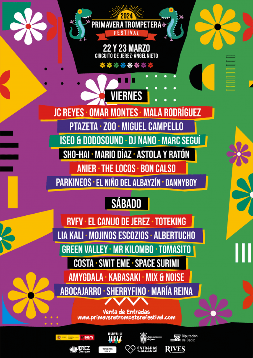Primavera Trompetera Festival Linup - Jerez 2024