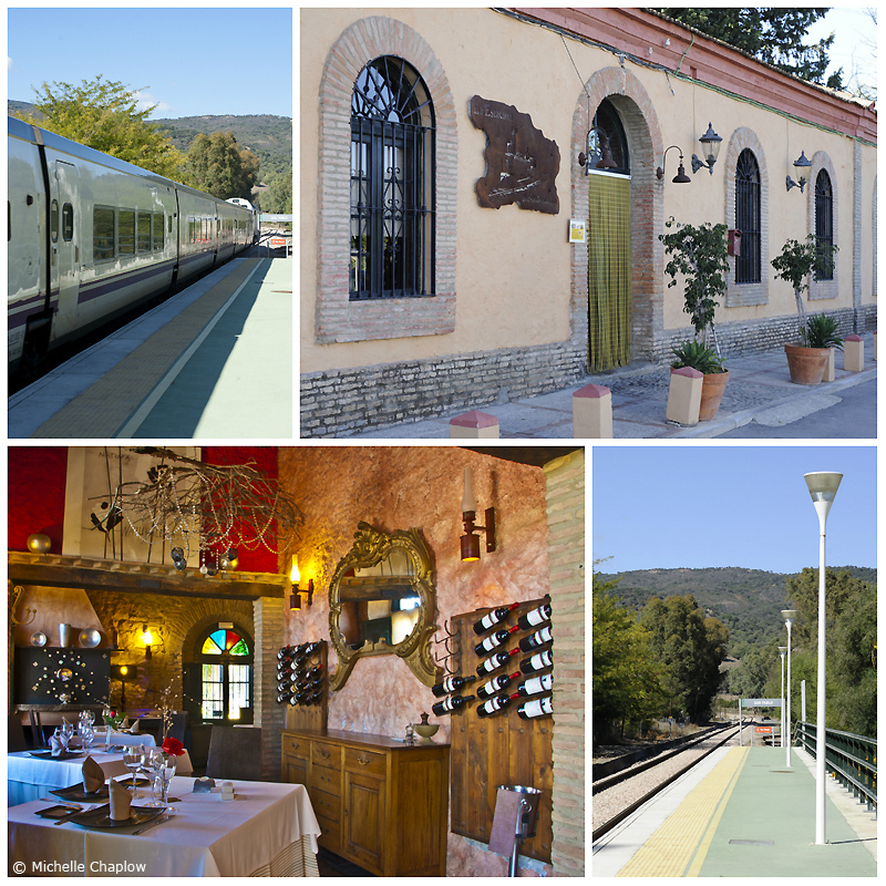  San Pablo de Buceite, views from the railway station © Michelle Chaplow