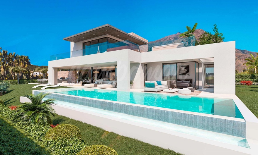 Villa outside Estepona - Photo by Campomar
