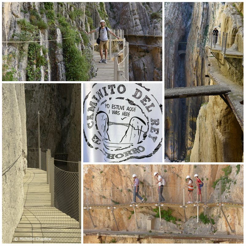 The Caminito del Rey, The King´s path © Michelle Chaplow