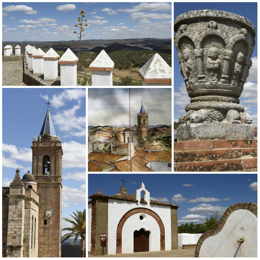 Zufre is described as - a white village hidden amongst the clouds and nature- and you can see why. © Michelle Chaplow