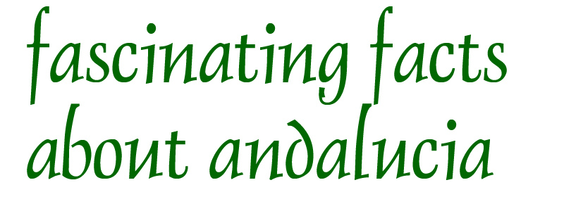 Fascinating facts about Andalucia