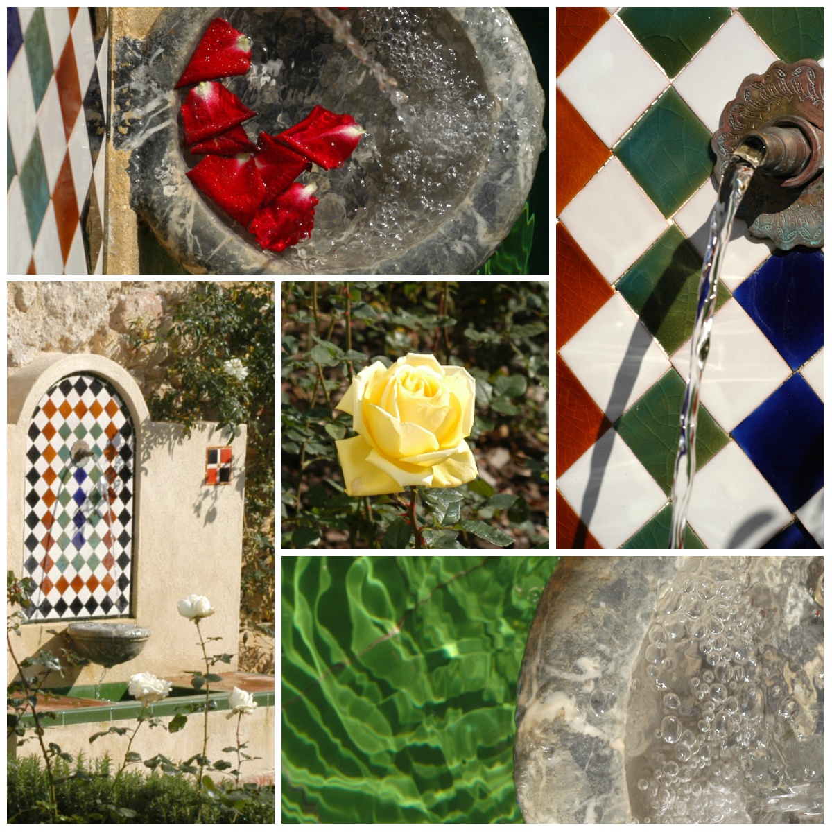 Moorish style gardens in Arcos © Michelle Chaplow 