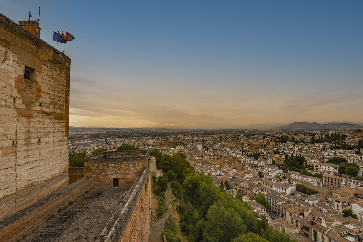 City of Granada from the Alhambra