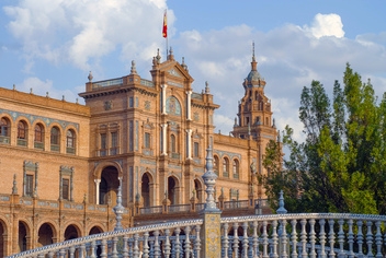 The Plaza de España of Seville  © Michelle Chaplow