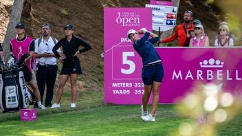 Carlota Ciganda, Day 1 Andalucía Costa del Sol Open de España 2022 © Andres Lopez Sheridan
