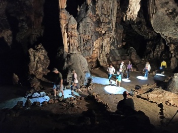 Tour inside Ardales Cave. Photo Ardales Cave 