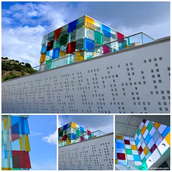 The Pompidou Centre in Málaga City © Michelle Chaplow