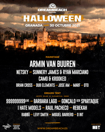 Dreambeach 2021 replacement reduced October line up