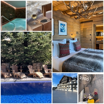 The Lodge, Hotel Maribel and bottom right Vincci Selección Rumaykiyya © Michelle Chaplow