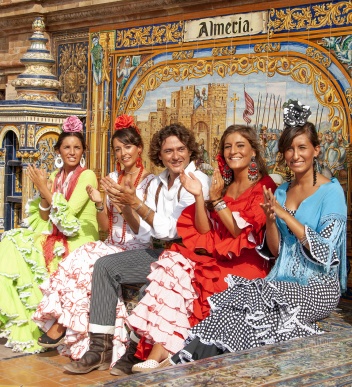 The original Feria dress is said to have had four ruffles © Michelle Chaplow