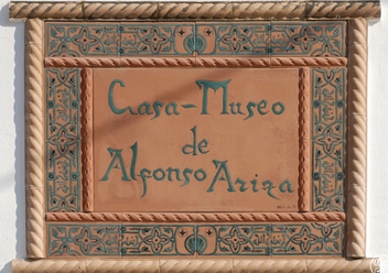 The home and Museum of Alfonso Ariza © Michelle Chaplow