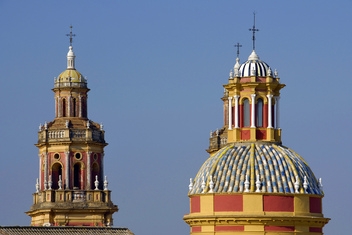 Seville’s skyline is adorned with stunning church spires—find your perfect rooftop spot to soak in the view and savour the city's timeless charm © Michelle Chaplow