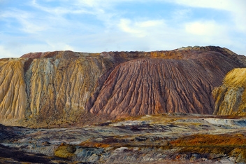 Lunar landscapes at the Rio Tinto Mines  © Michelle Chaplow