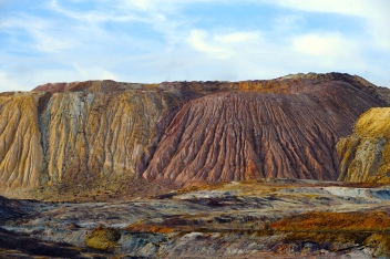 Lunar landscapes at the Rio Tinto Mines  © Michelle Chaplow