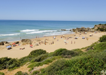 The beautiful, sandy beaches of Roche © Michelle Chaplow