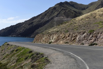 Cabo de Gata coast road