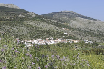 The village of Alfarnatejo in the province of Malaga  © Michelle Chaplow