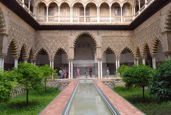 The Alcázar of Seville Moorish Architecture  © Michelle Chaplow