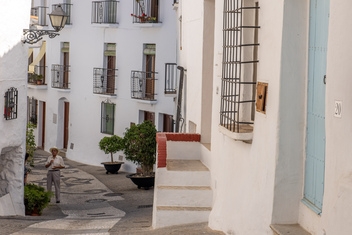 The beautiful streets of Frigiliana © Michelle Chaplow