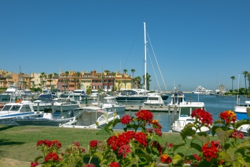 Sotogrande offers elegant waterfront apartments and luxury villas surrounded by golf courses, marinas, and pristine beaches, blending modern comfort with Andalusian charm. © Michelle Chaplow