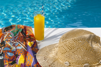 Poolside on The Rock at the Rock hotel Gibraltar © Michelle Chaplow