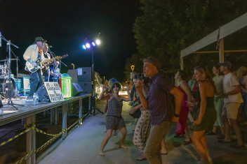 Dancing by the railway station in Jimera de Líbar - Joe King Carrasco