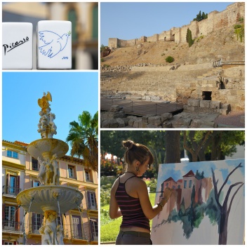 The sun-drenched city of Malaga © Michelle Chaplow