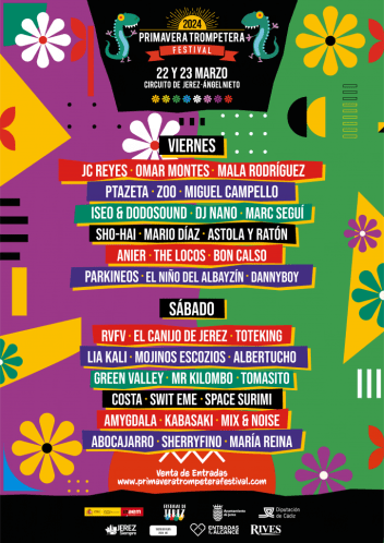 Primavera Trompetera Festival Linup - Jerez 2024