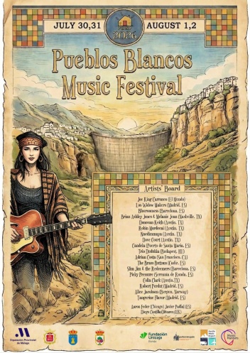 Pueblos Blancos Grassroots Music Festival 2026