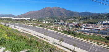 The view for the top of Estepona´s Rainbow steps. 11-04-2024