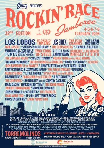 Rockin’ Race Jamboree 2026 - Torremolinos - 4th to 8th February 2026
