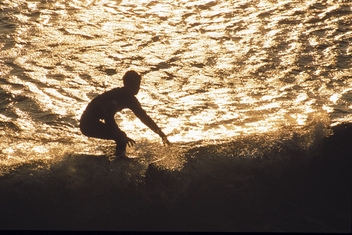 Surfing in Tarifa  © Michelle Chaplow