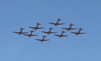 Torre del Mar airshow overflies Andalucia Big festival © Michelle Chaplow