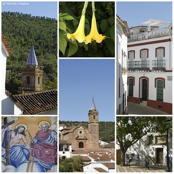 The quaint white village of Valdelarco © Michelle Chaplow