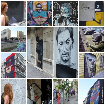 Street Art in Soho Malaga © Michelle Chaplow