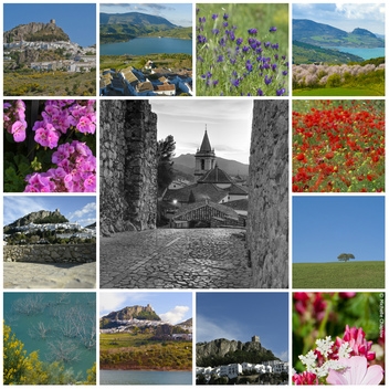 The picturesque village of Zahara de la Sierra © Michelle Chaplow