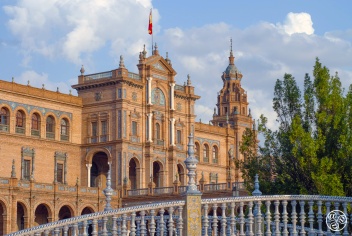 The Plaza de España of Seville  © Michelle Chaplow