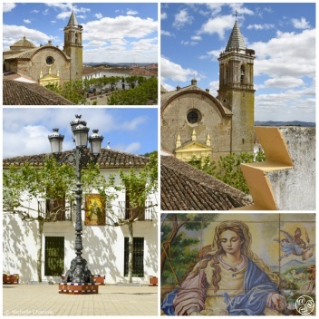 The Church of San Sebastián Church in la plaza de la Constitución of Higuera de La Sierra.  © Michelle Chaplow