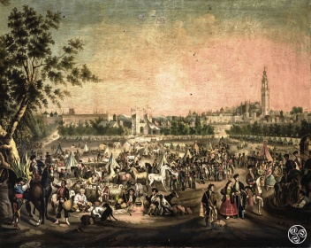 Seville Fair in the 19th century  By Andrés Cortés y Aguilar - [2], Public Domain, https://commons.wikimedia.org/w/index.php?curid=51148001